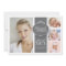 Pretty Girl 4 Photo in Gray Graduation Invitation