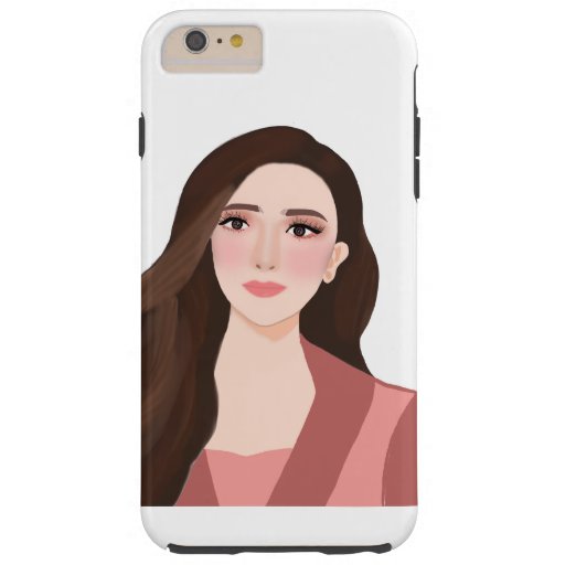 pretty girl iphone 6/6s plus case