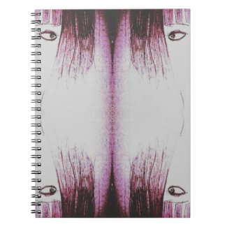 Pretty girl notebook