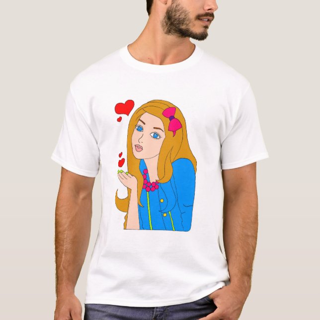 Pretty girl T-Shirt (Front)