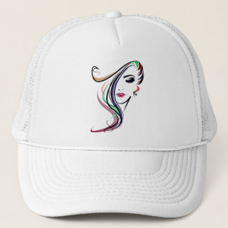 pretty girl Trucker Hat , cap