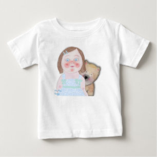 Pretty girl with cute bear shirt