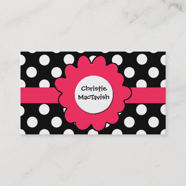 Pretty Girlie Girl Play Date Card (Front)