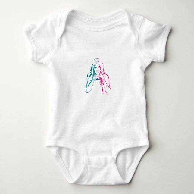 Pretty Girls Turn Heads Krav Girls Break Necks T-Shirt (Front)