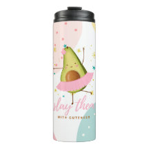 Pretty Girly Kawaii Avocado Ballerina Slay Them