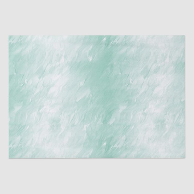 Pretty Girly Mint Tissue Paper (Front)