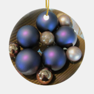 Pretty Glass Balls Ceramic Ornament