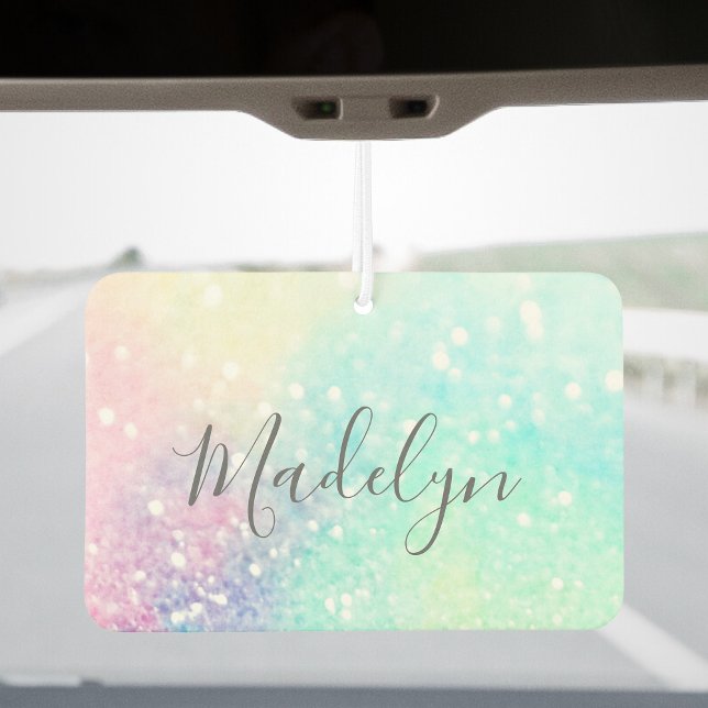 Pretty Glitter Holographic Iridescent Girly Air Freshener (Creator Uploaded)