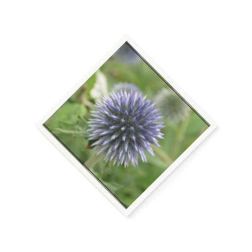 Pretty Globe Thistle Paper Napkins