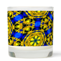 Pretty Golden Flowers Pattern