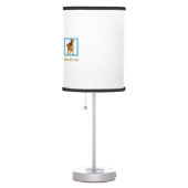 Pretty Golden Retriever Table Lamp (Right)
