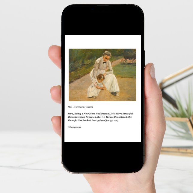 PRETTY GOOD FOR 35 MOTHER'S DAY CARD (Front Digital)