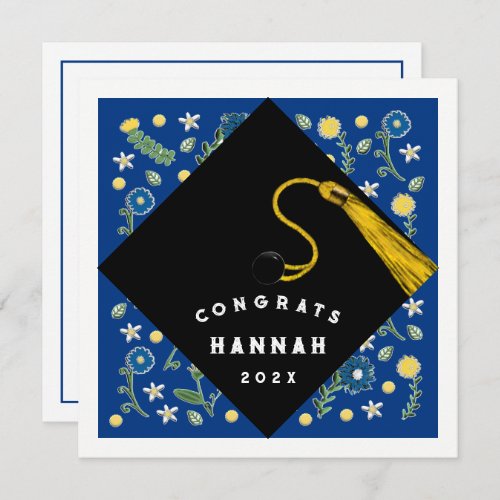 Pretty Graduation Card 2024