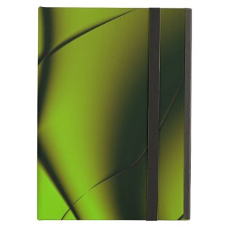 Pretty Green Fractal Design Cover For iPad Air