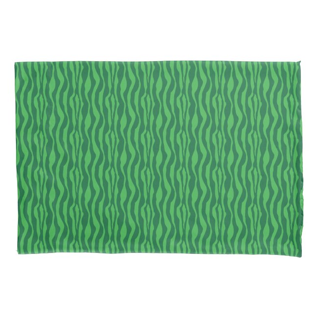 Pretty Green Zebra Pattern