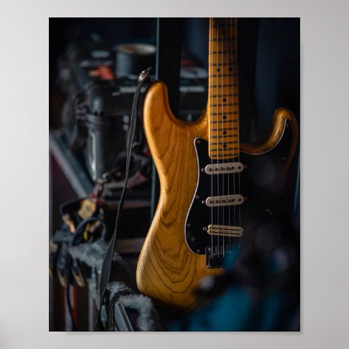 Pretty Guitar Poster