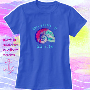 Pretty Gulf Shores Alabama Seashell T-Shirt