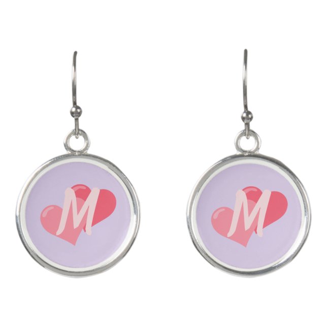 Pretty hearts earrings (Front)