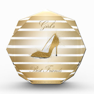 Pretty High heels shoe “Girls best Friends” Award