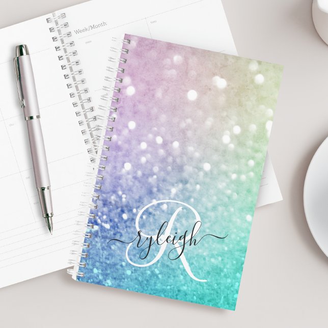 Pretty Holographic Glitter Girly Glamorous Planner (Creator Uploaded)