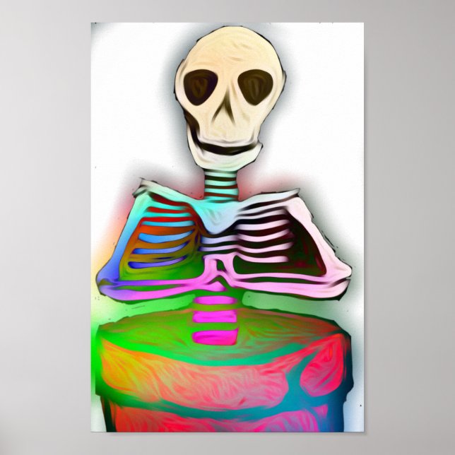pRetTy HOmO Skeleton Poster (Front)