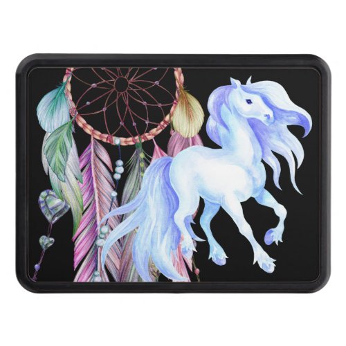 Pretty Horse and Dreamcatcher BOHO Hitch Cover