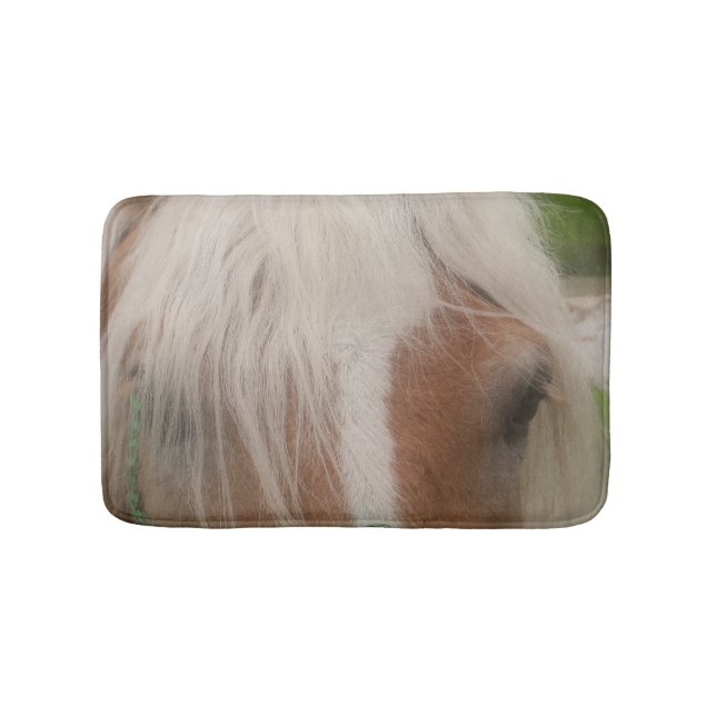 Pretty Horse Face Animal Bath Mat (Front)
