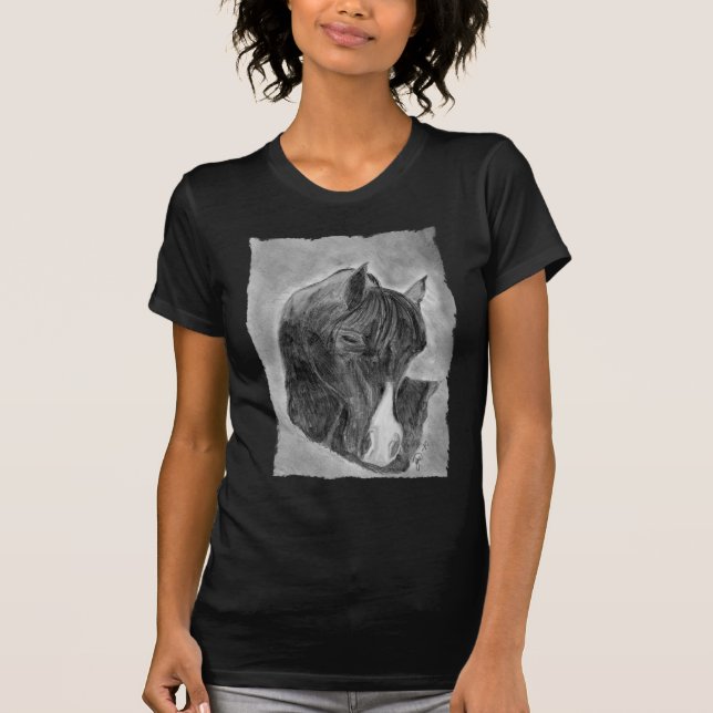 Pretty horse portrait T-Shirt (Front)