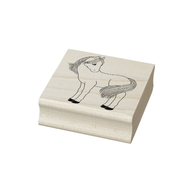 Pretty  Horse  Rubber Stamp (Stamp)