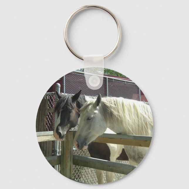Pretty Horses Keychain (Front)