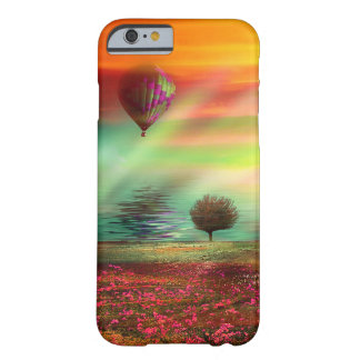 Pretty Hot Air Balloon Fantasy Landscape Barely There iPhone 6 Case