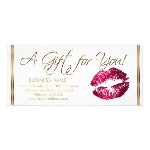 Pretty Hot Pink  Lipstick _ Gift Certificate
