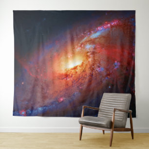 Pretty Hubble Galaxy Picture - Messier 106 Tapestry