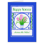 Pretty Hyacinths Norooz 'Across the Miles' (Front)