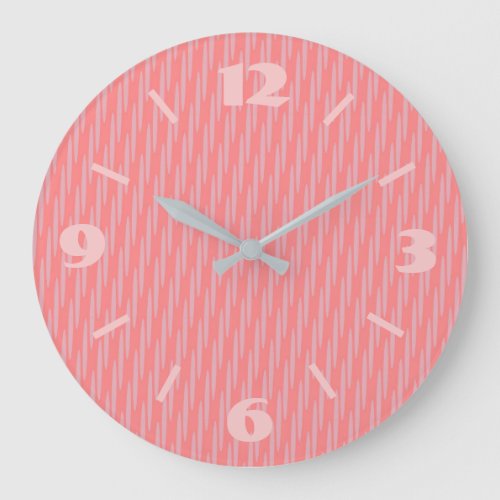 Pretty in Dusty Pink Wall Clock