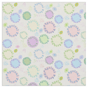 Pretty in Pastels Fabric
