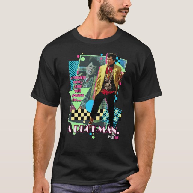 Pretty In Pink A Duckman T-Shirt (Front)