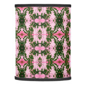 Pretty in Pink and Green Botanics Lamp Shade (Left)