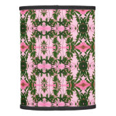 Pretty in Pink and Green Botanics Lamp Shade (Back)