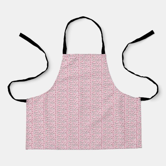  Pretty in Pink: Blushing Blooms Apron (Front)