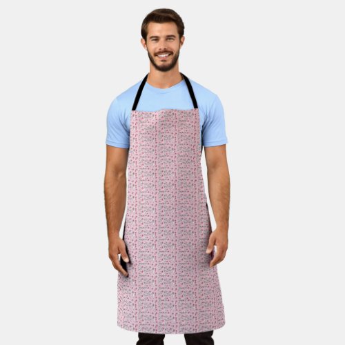  Pretty in Pink Blushing Blooms Apron