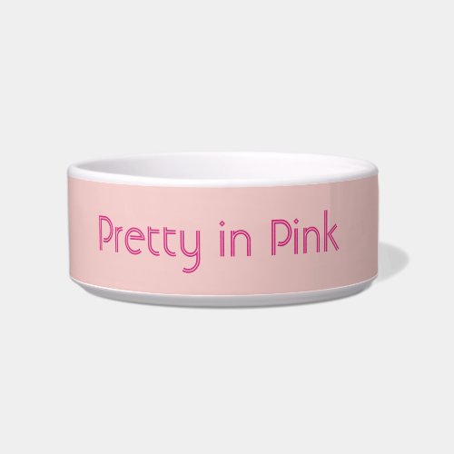Pretty in Pink Bowl