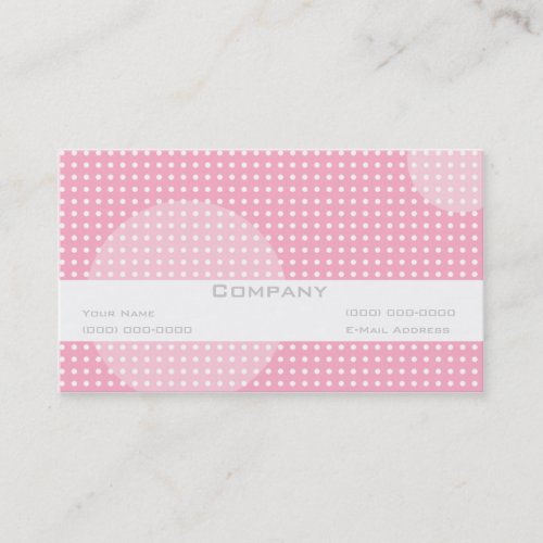 Pretty in Pink Business Cards