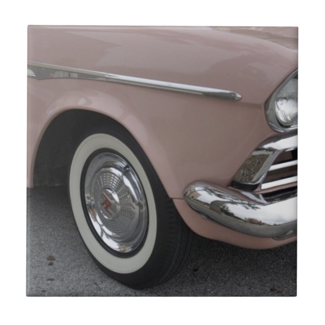 Pretty in Pink Ceramic Tile (Front)