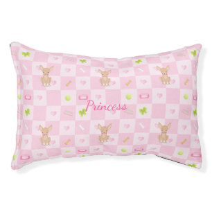 Pretty in Pink Chihuahua Pet Bed