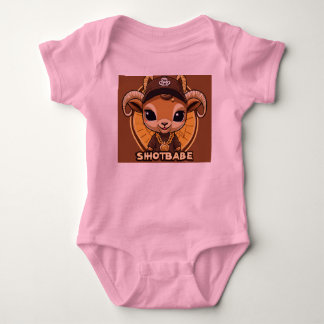 Pretty in Pink for Your Little Trendsetter" Baby Bodysuit