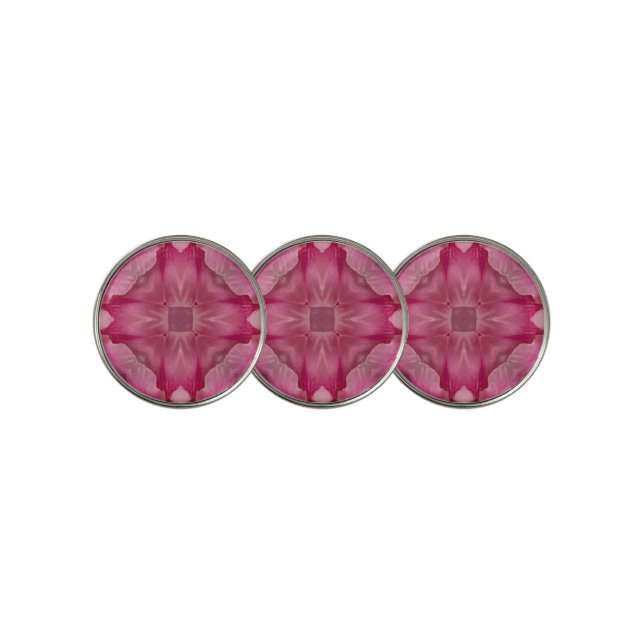 Pretty in Pink Golf Ball Marker (3 Up)