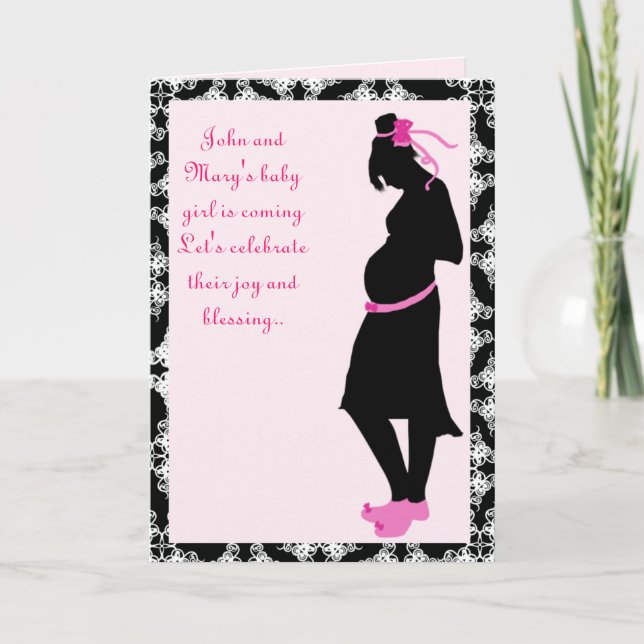 pretty in pink invitation (Front)