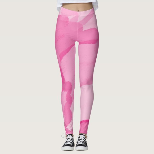 Pretty In Pink Leggings (Front)