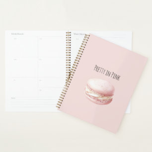 Pretty in Pink Macaron Planner